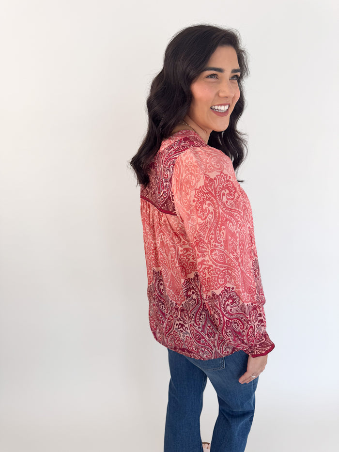 Brandi V-Neck Blouse