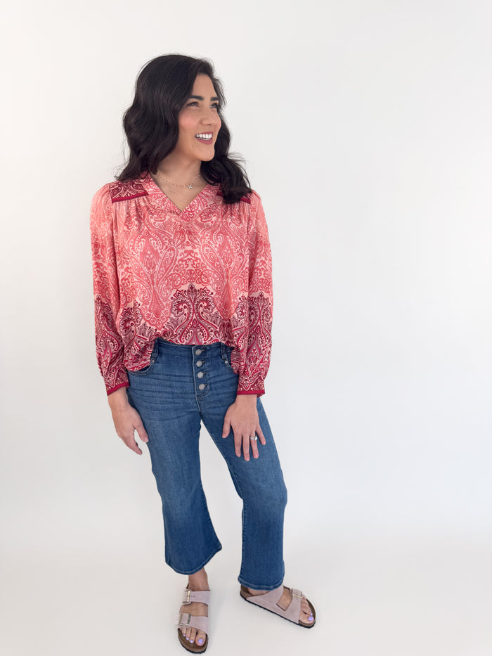 Brandi V-Neck Blouse
