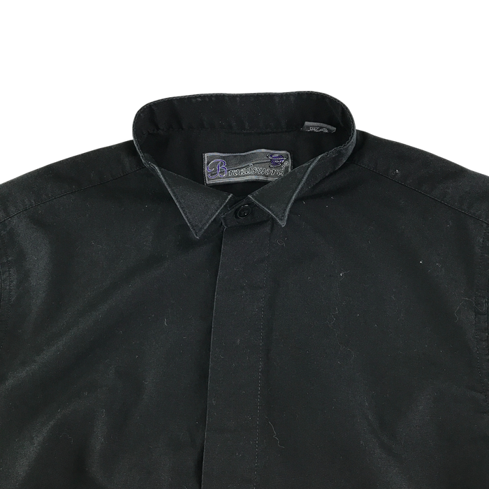 Broadsword 9-10 years black tailored buttoned shirt