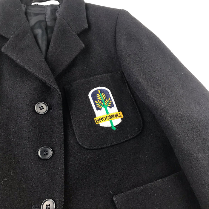 Broomhill Primary girls black school blazer