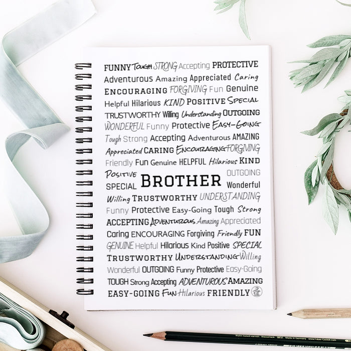 Brother Spiral Notebook
