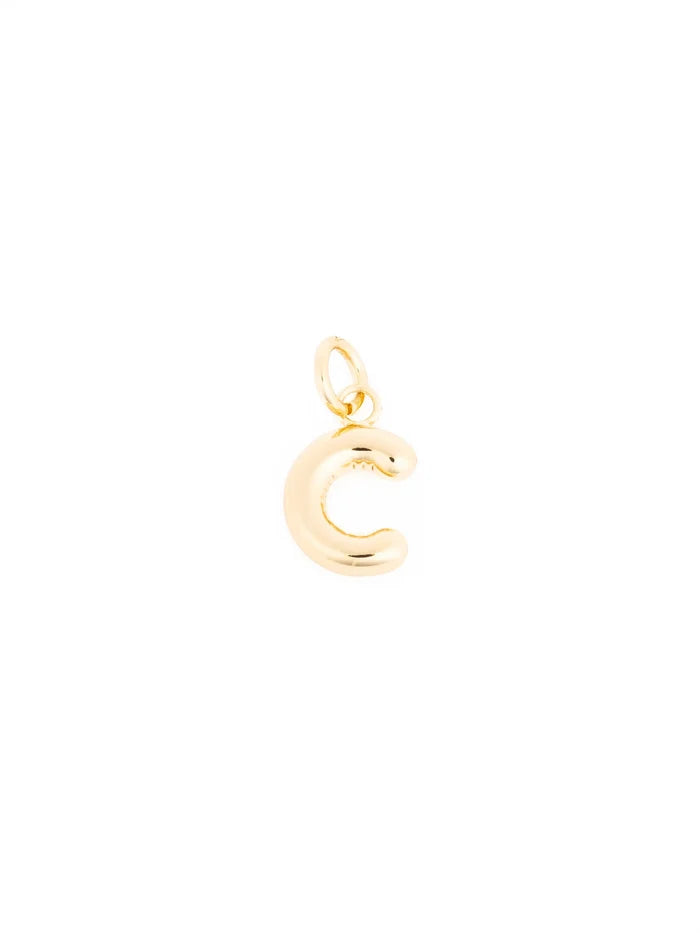 Cami Bubble Initial Charm