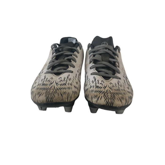 Canterbury size UK 2 white and black rugby boots
