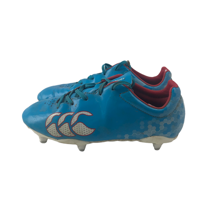 Canterbury size UK 3 blue rugby boots
