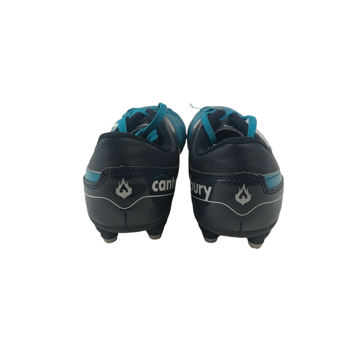 Canterbury size UK 4 blue and navy rugby boots