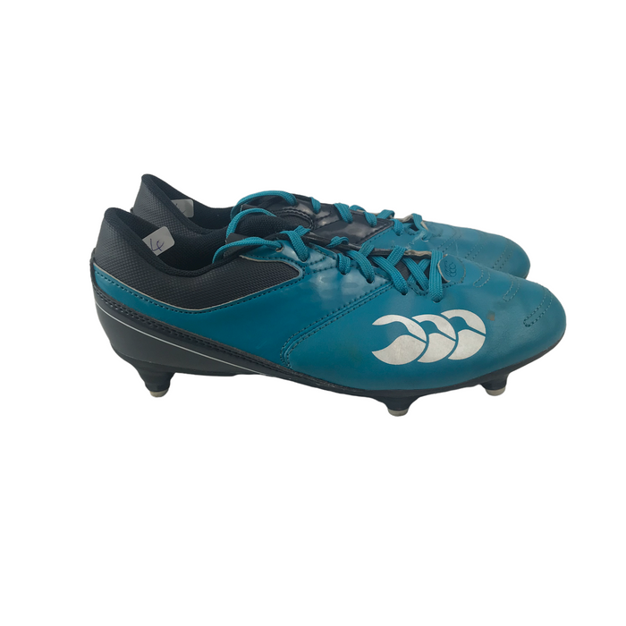 Canterbury size UK 4 blue and navy rugby boots