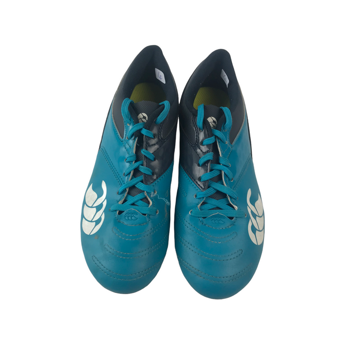 Canterbury size UK 4 blue and navy rugby boots