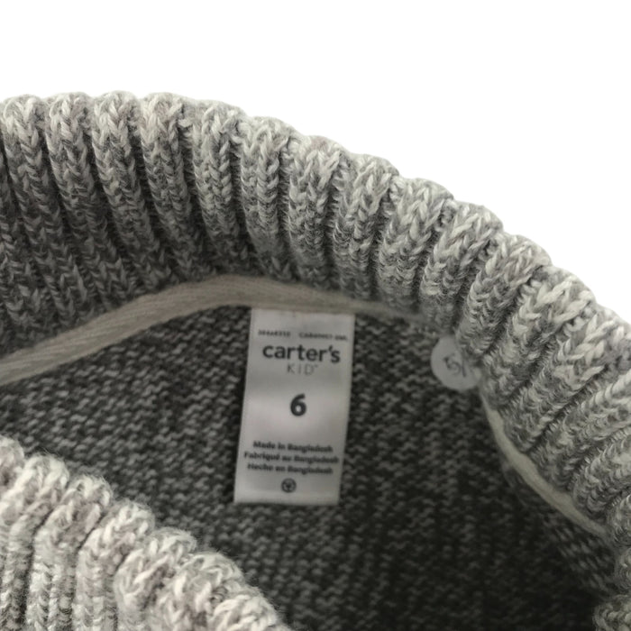 Carter's Kid 5-6 years grey cotton jumper