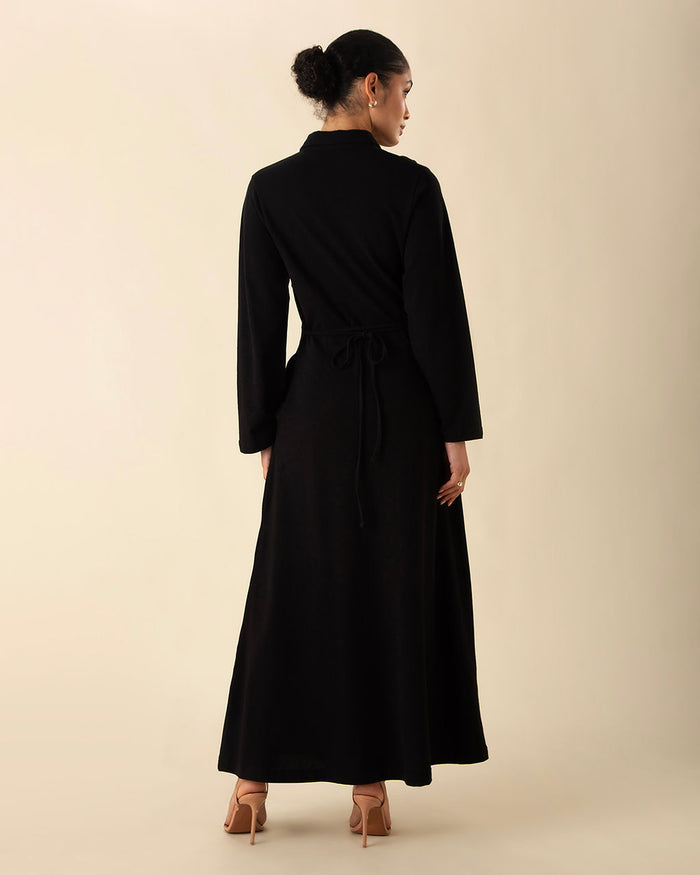 Castello Dress Black