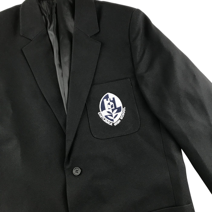 Castlemilk High boys 13-14 yrs black school blazer