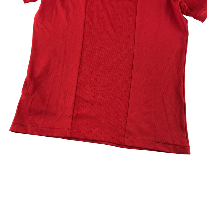 Castore 9-10 years red white sports top