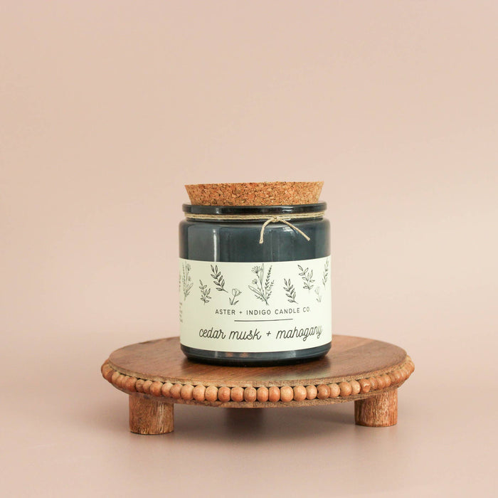 Cedar Musk + Mahogany Soy Candle