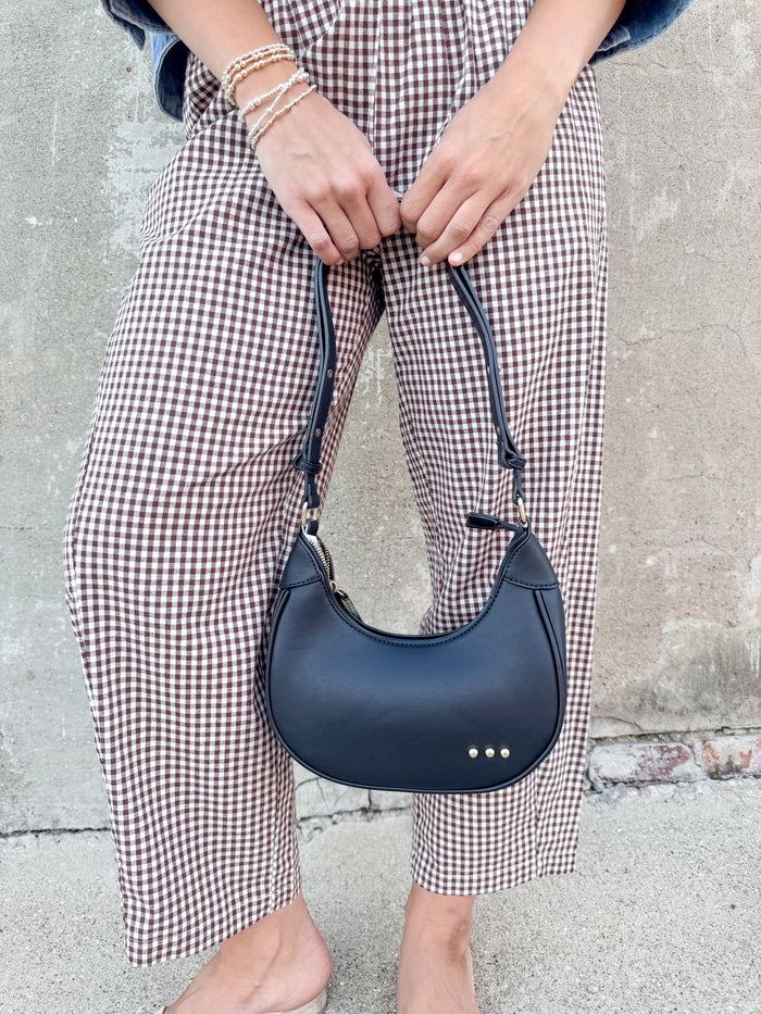 Pretty Simple Celeste Crescent Shoulder Bag – women's accessories - handbags