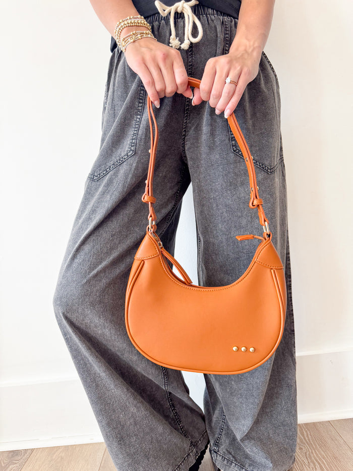 Pretty Simple Celeste Crescent Shoulder Bag – women's accessories - handbags