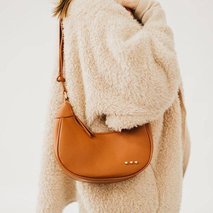Pretty Simple Celeste Crescent Shoulder Bag – women's accessories - handbags