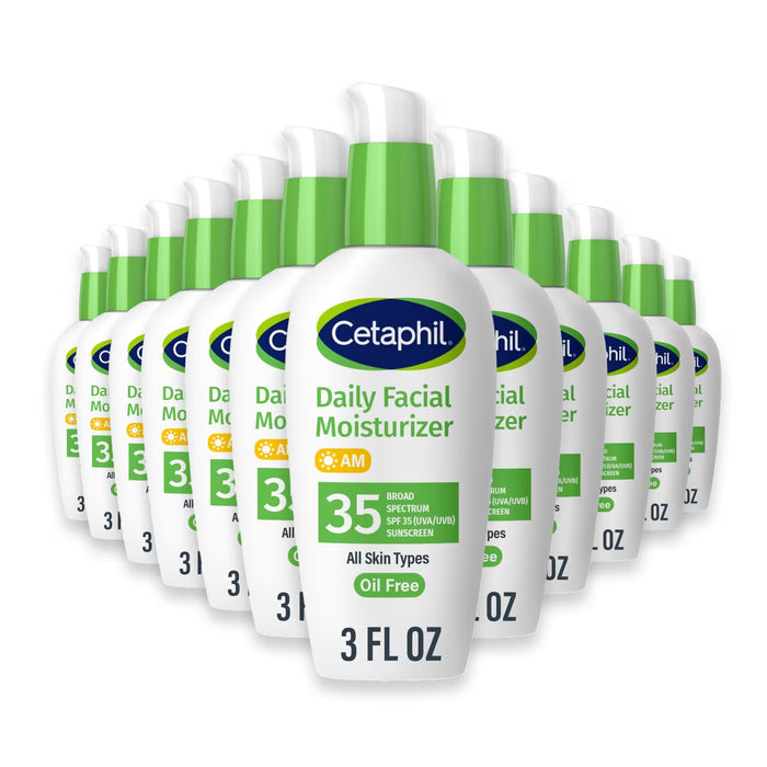 Cetaphil Daily Facial Moisturizer Broad Spectrum SPF 35 - 3 oz - 12 Pack