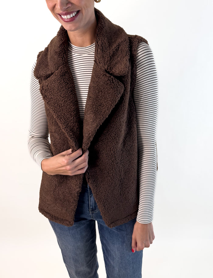 Chocolate Teddy Vest