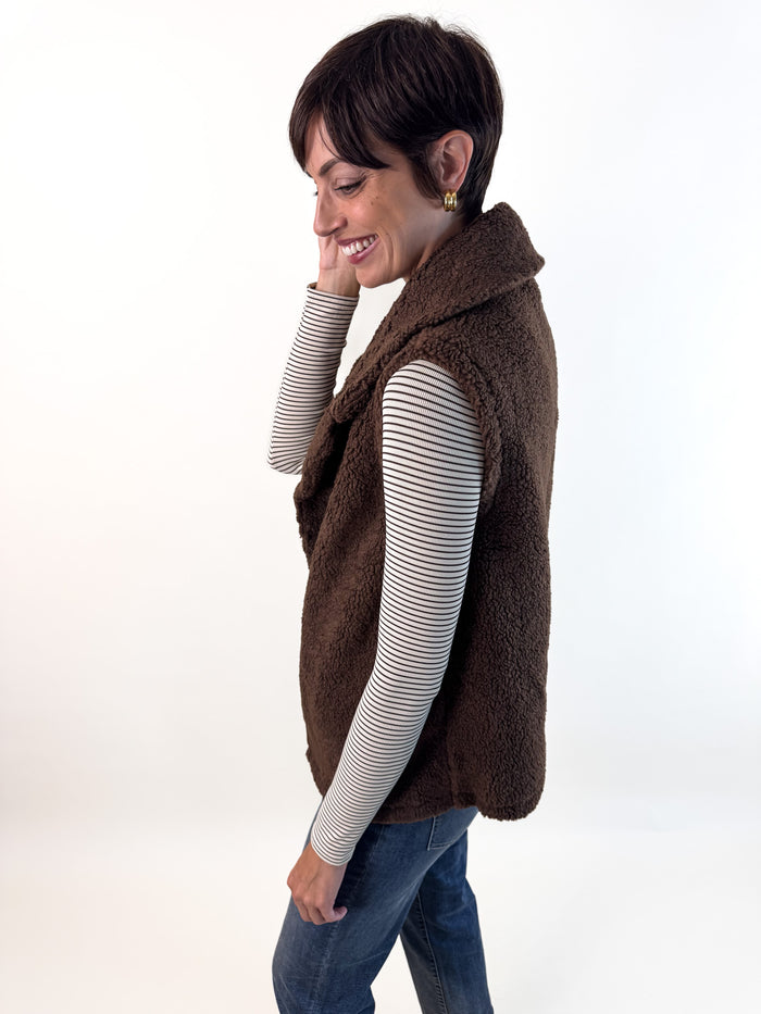 Chocolate Teddy Vest
