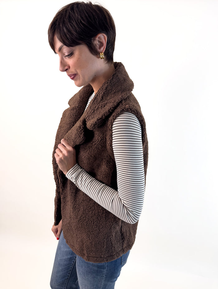 Chocolate Teddy Vest