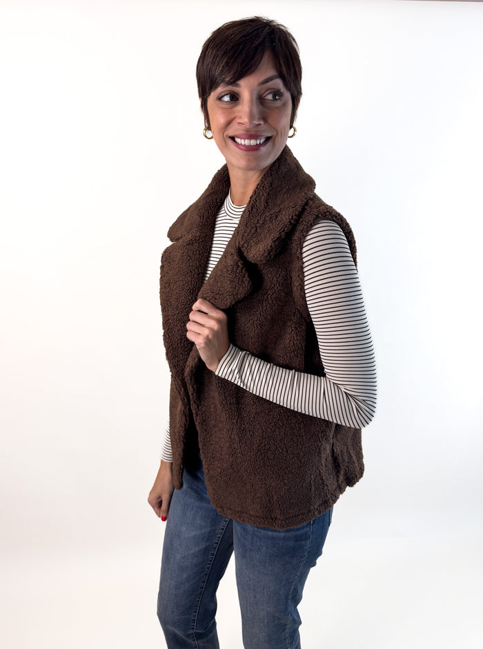 Chocolate Teddy Vest