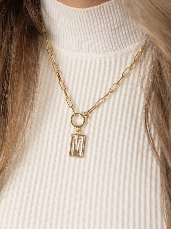 Christine Box Initial Charm