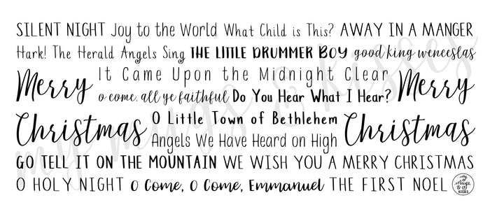 Christmas Carols Mug
