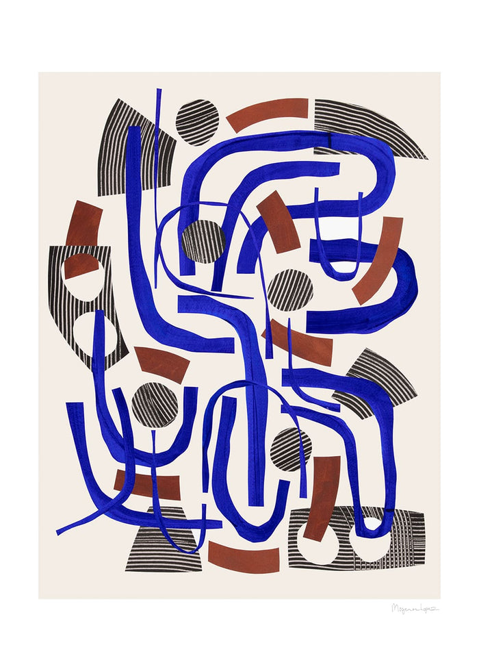 Circling Pieces by Berit Mogensen Lopez