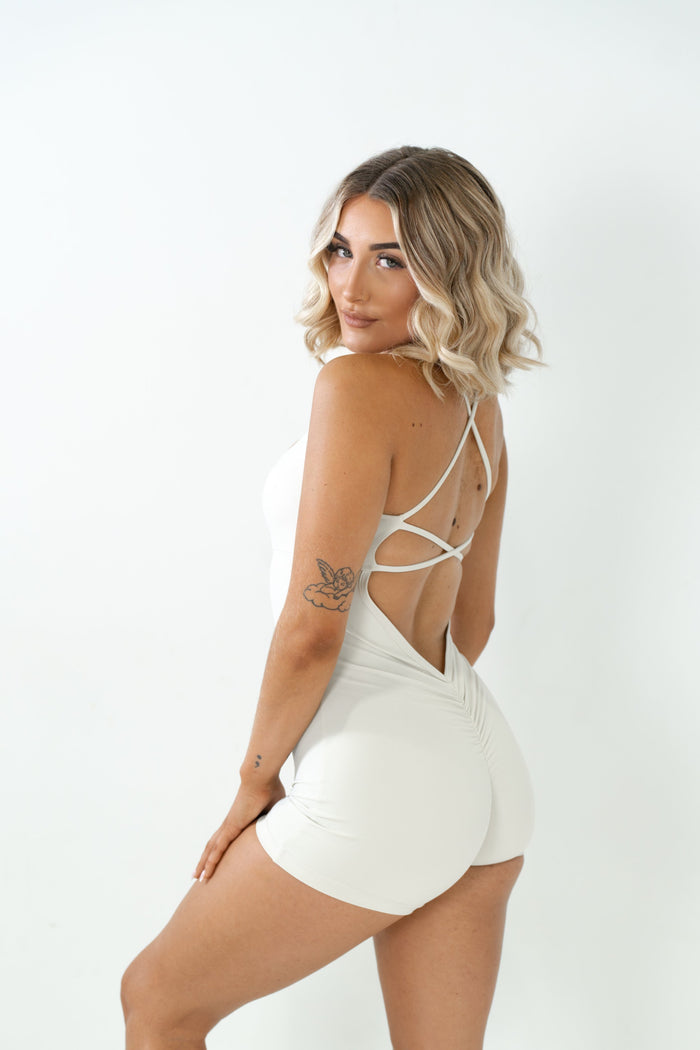 Clara Romper Buttercream