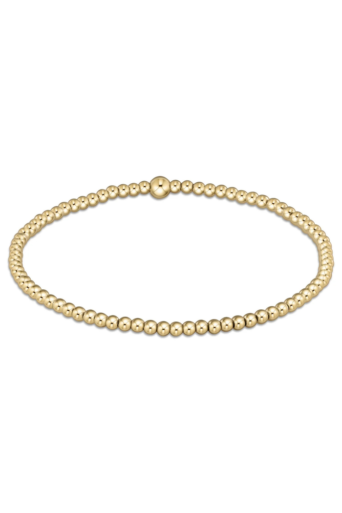 Classic Gold 2.5mm Bracelet