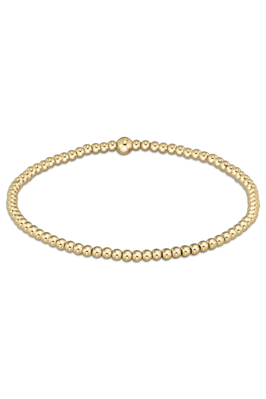 Classic Gold 2.5mm Bracelet