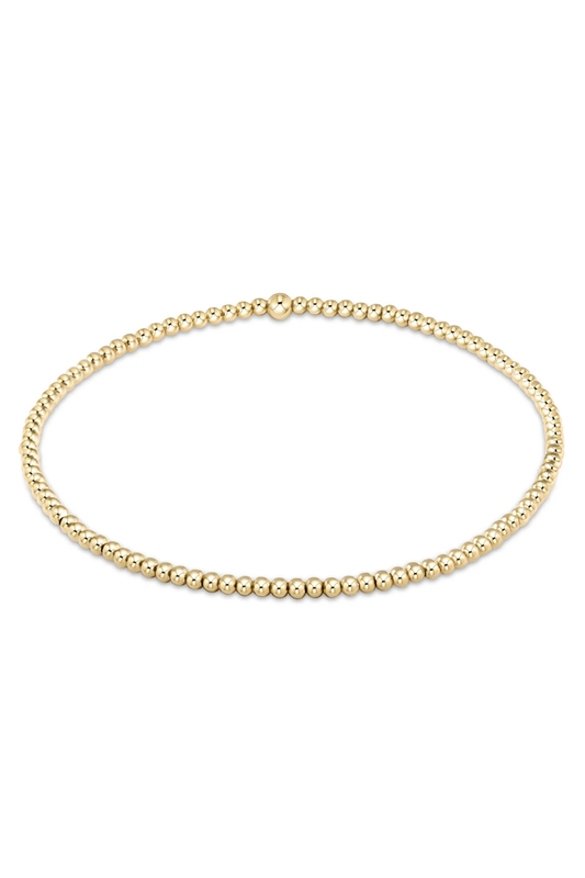 Classic Gold 2mm Bracelet