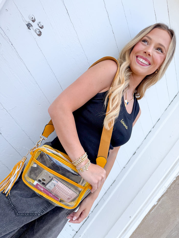 Clear Cross Body Camera Bag