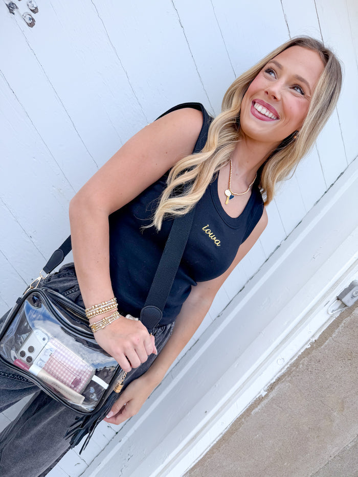 Clear Cross Body Camera Bag