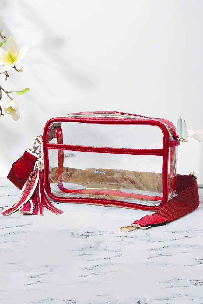Clear Cross Body Camera Bag