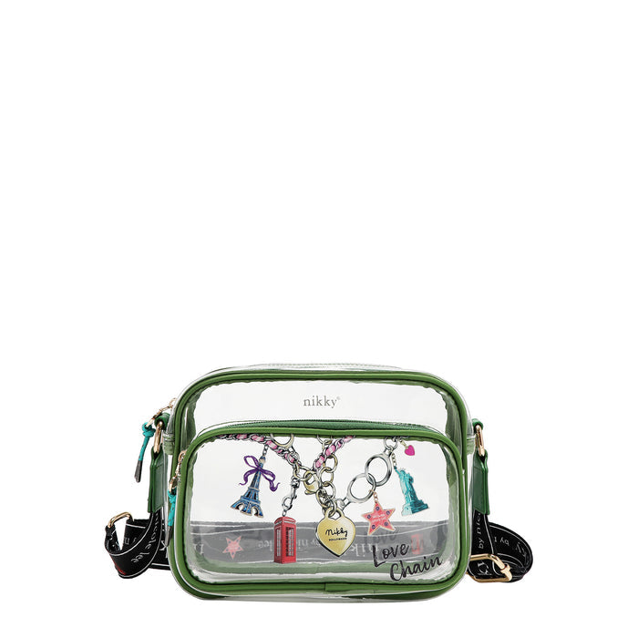 CLEAR LOVECHAIN CROSSBODY