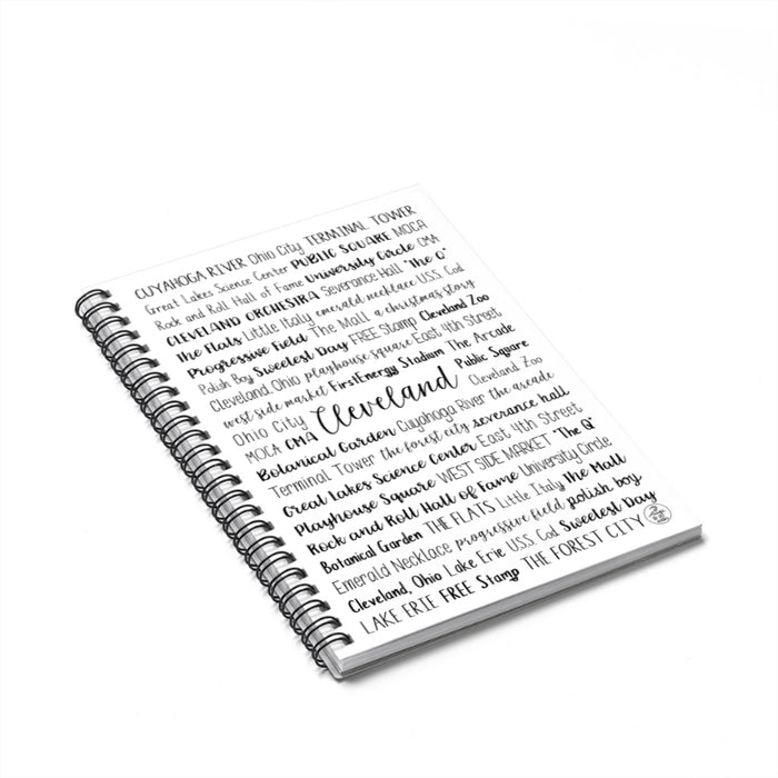 Cleveland, OH Spiral Notebook