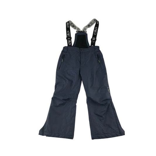 CMP Salopettes 5-6 years navy plain and black braces with logo