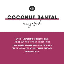 Coconut Santal Capri Signature Candle