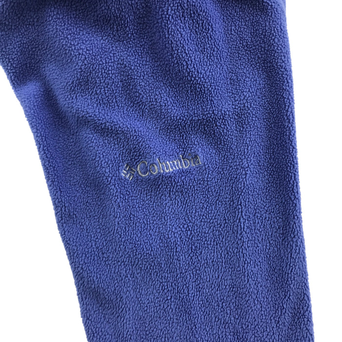 Columbia XS blue quarter zip pull-over
