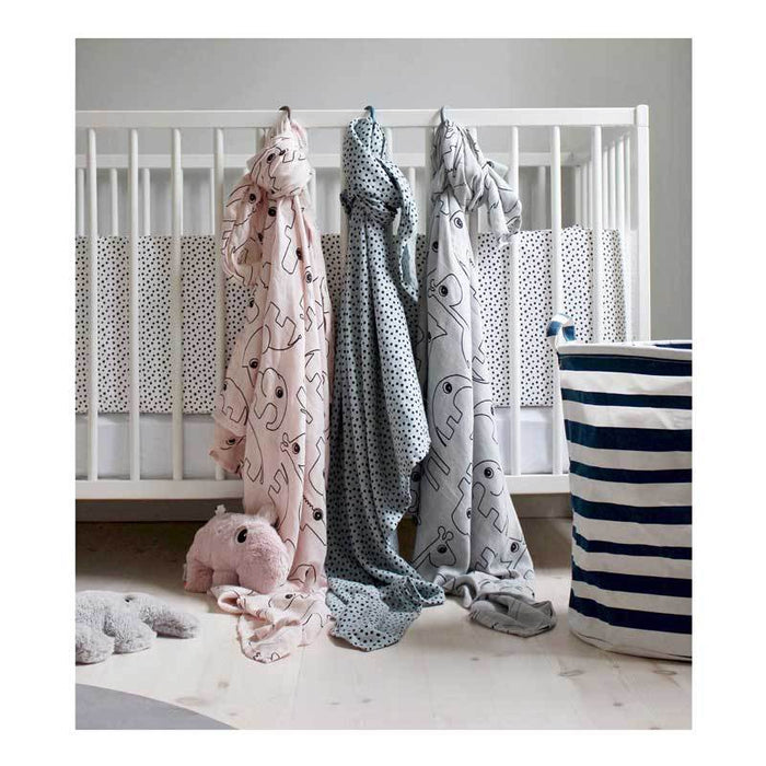 Done By Deer Contour Swaddle 2pk - Grey | Koop.co.nz