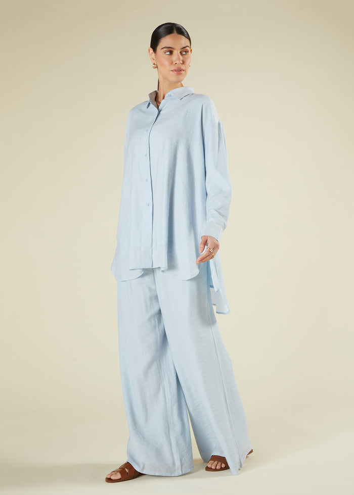 Cotton Co-Ord Set Sky Blue