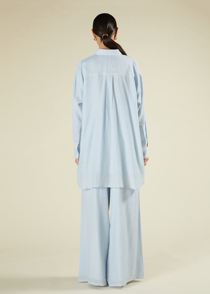 Cotton Co-Ord Set Sky Blue