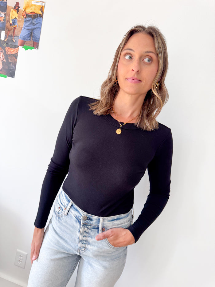 Be Cool Courtney Long Sleeve Knit Top – women's long sleeve tee