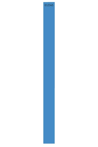 Dark Blue Non-Expiring Tyvek Wristband - 06845