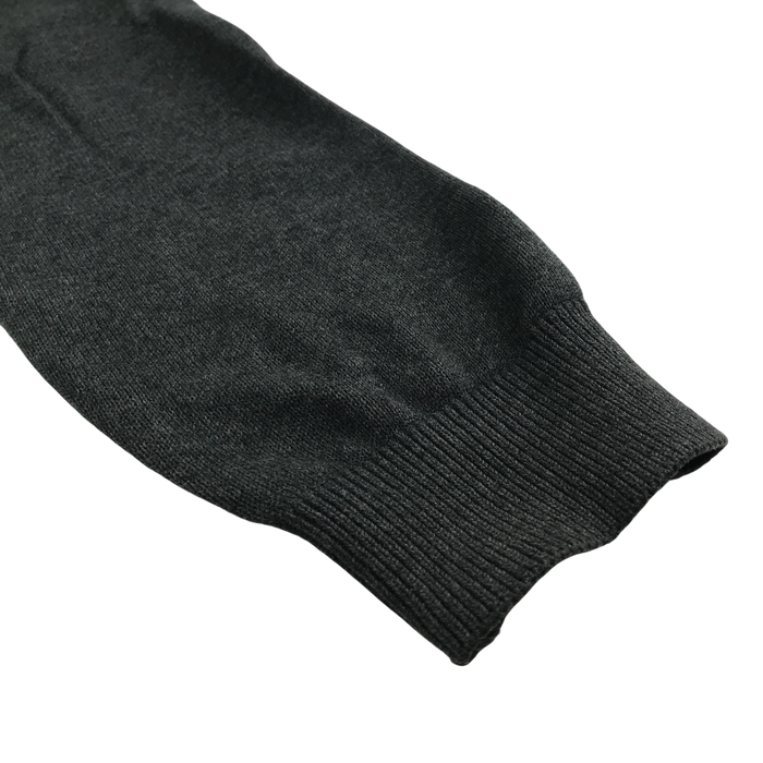 Dark grey girls plain school cardigan