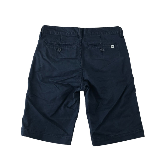 DC 12-13 years navy chino straight fit shorts