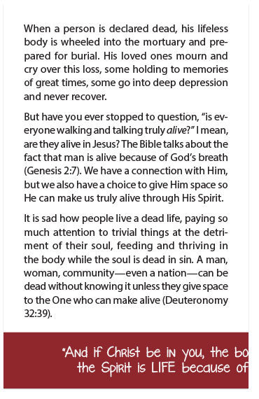 Dead Yet Living (KJV)