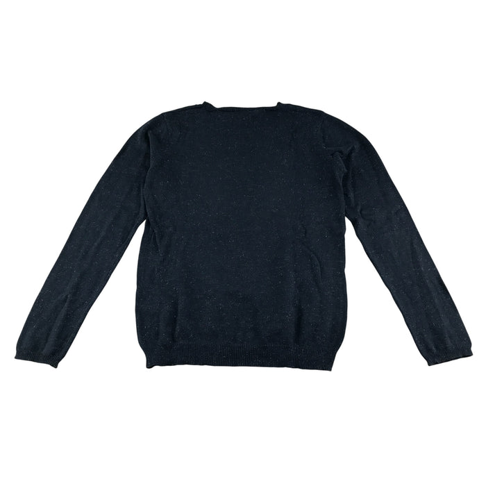 Debenhams 9-10 years navy sequin stars jumper