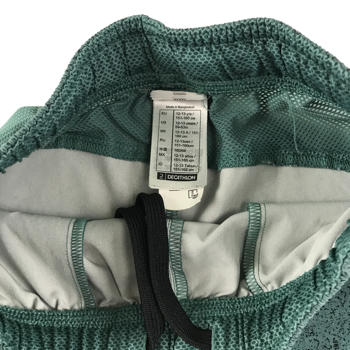 Decathlon 12-13 yrs green sport shorts