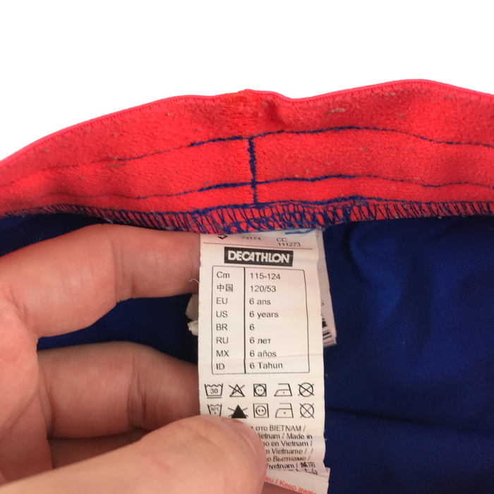 Decathlon 5-6 yrs blue sports shorts